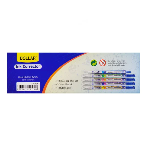 DOLLAR INK CORRECTOR 10 PCS
