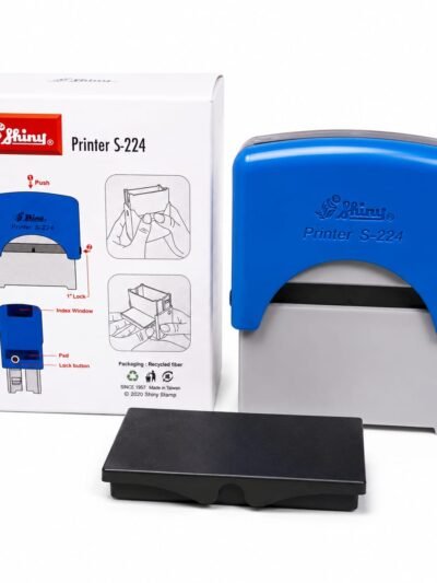 PRINTY SHINY S-224 CUTOMIZED NAME AND LOGO