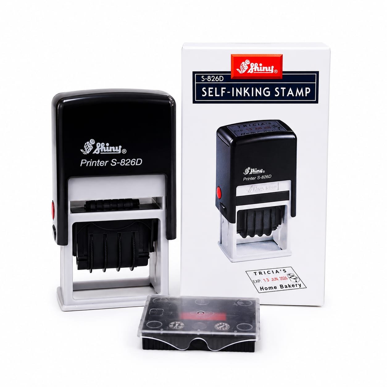 PRINTY SHINY S-826D CUTOMIZED NAME AND LOGO