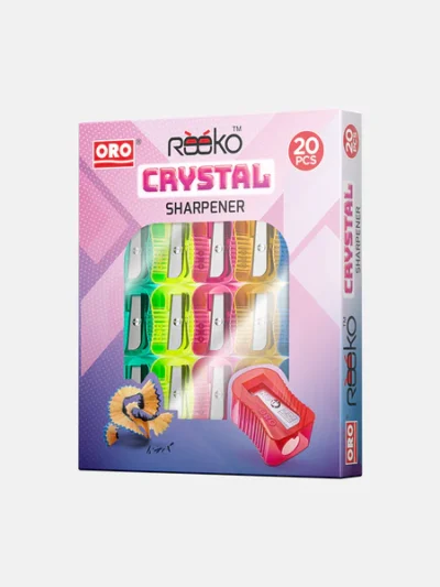 ORO CRYSTAL SHARPENER 20PCS