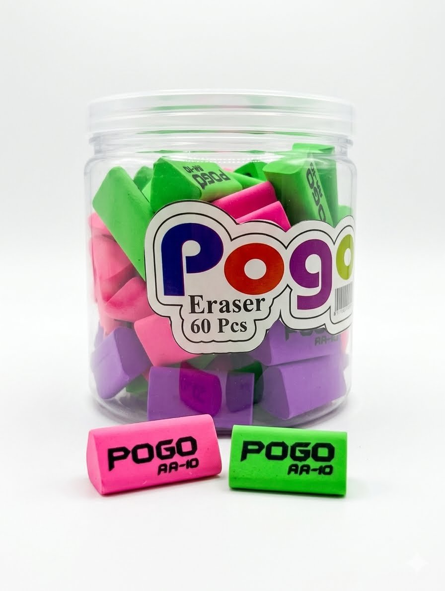 POGO RUBBER 60 PCS PER JAR