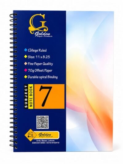 SPIRAL 7 SUBJECT NOTE BOOK