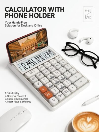 CTIFREE UL-170PN CALCULATOR WITH PHONE HOLDER