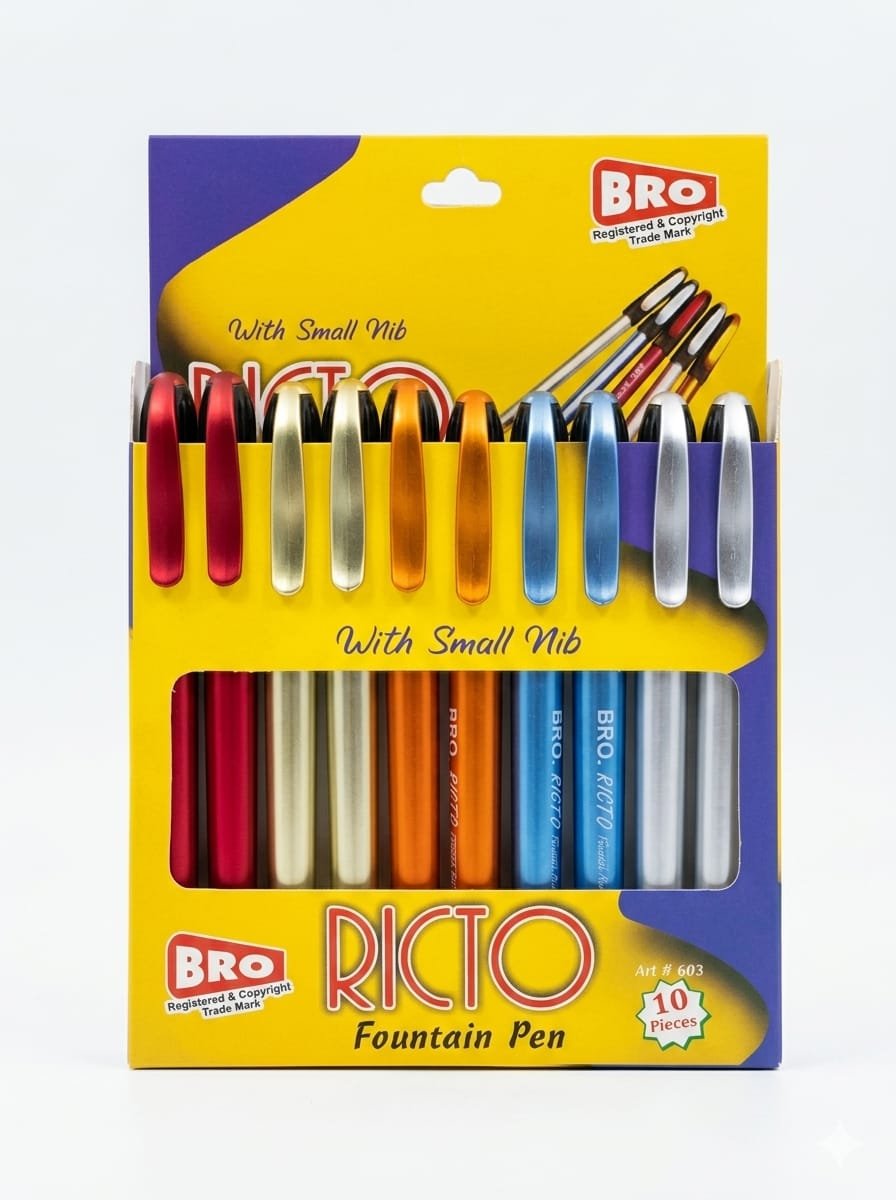 BRO RICTO PEN 10PCS