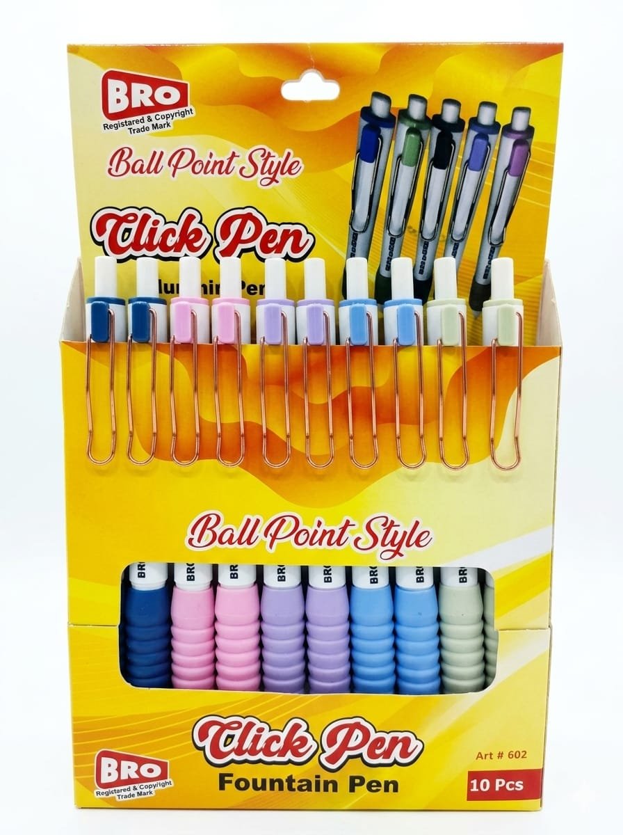 BRO CLICK PEN 10PCS