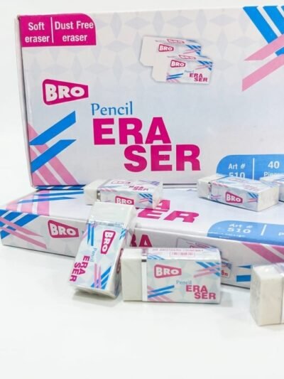 BRO PENCIL ERASER 40PCS