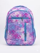 COLORFUL PURPLE PINK AND BLUE STAR PATTERNED BAG