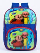 BLUE AND RED VIBRANT CHILDREN SCHOOL BAG