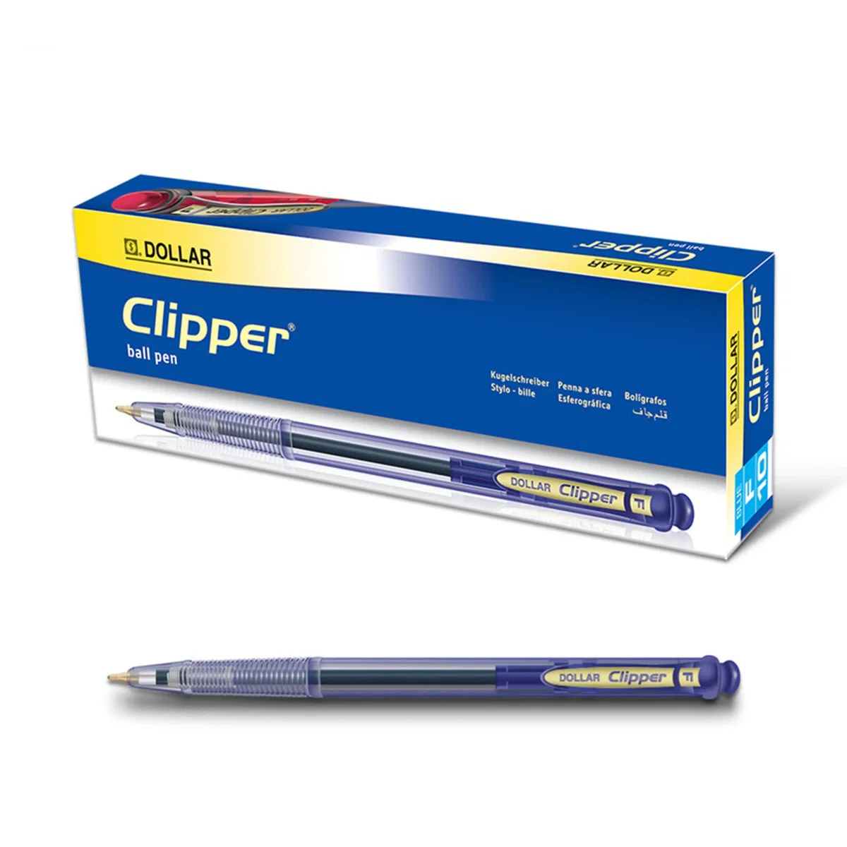 DOLLAR CLIPPER PENCIL 10 PCS